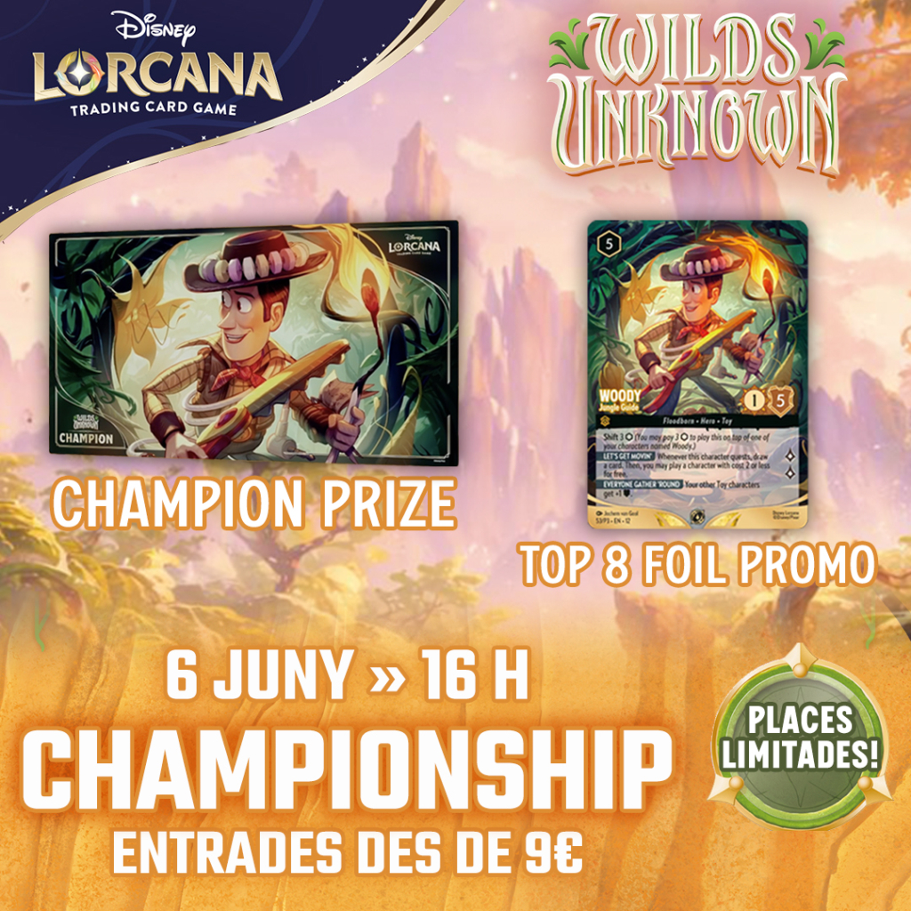 Lorcana Wilds Unknown Championship